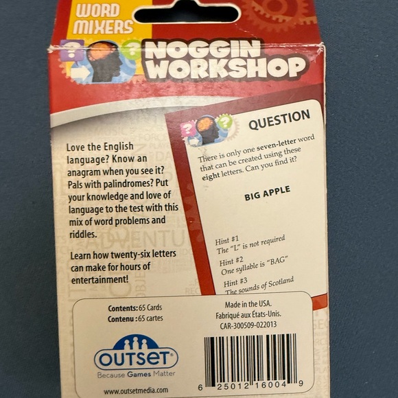 Outset Word Mixers Game - Picture 2 of 2